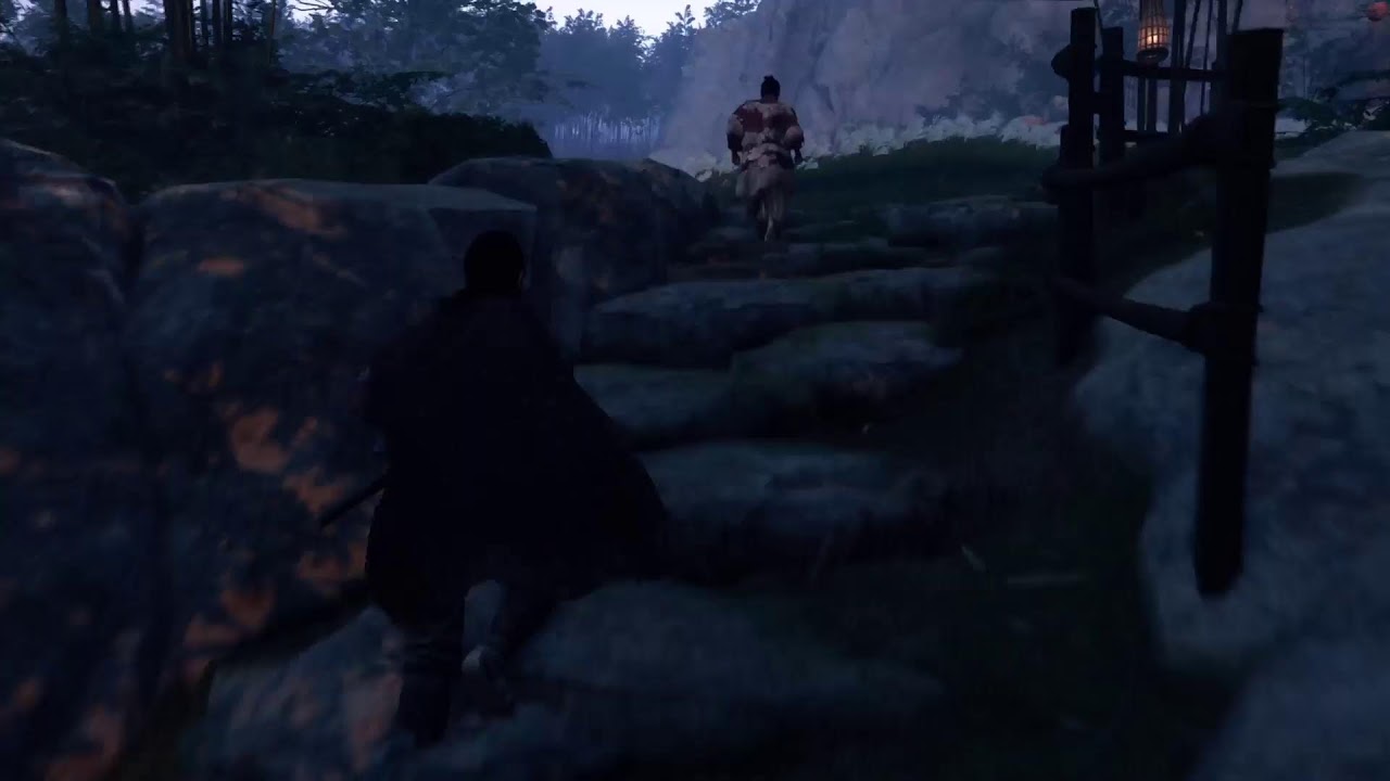 Playing ghosts of tsushima for the first time.