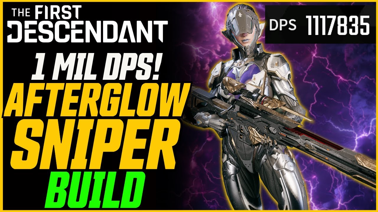 DELETE BOSSES! Afterglow Sharen Sniper Build (+ Piercing Light Comparison) // The First Descendant