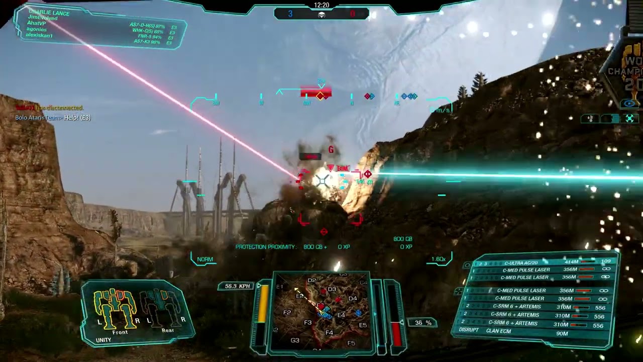 #MWO Clan Atlas 1,100+ match