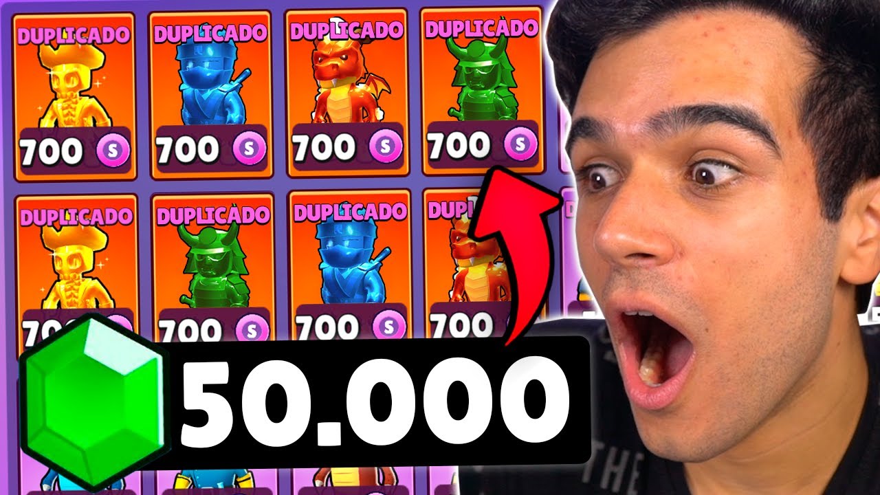 GASTEI 50 MIL GEMAS NO STUMBLE GUYS e o inacreditável aconteceu...