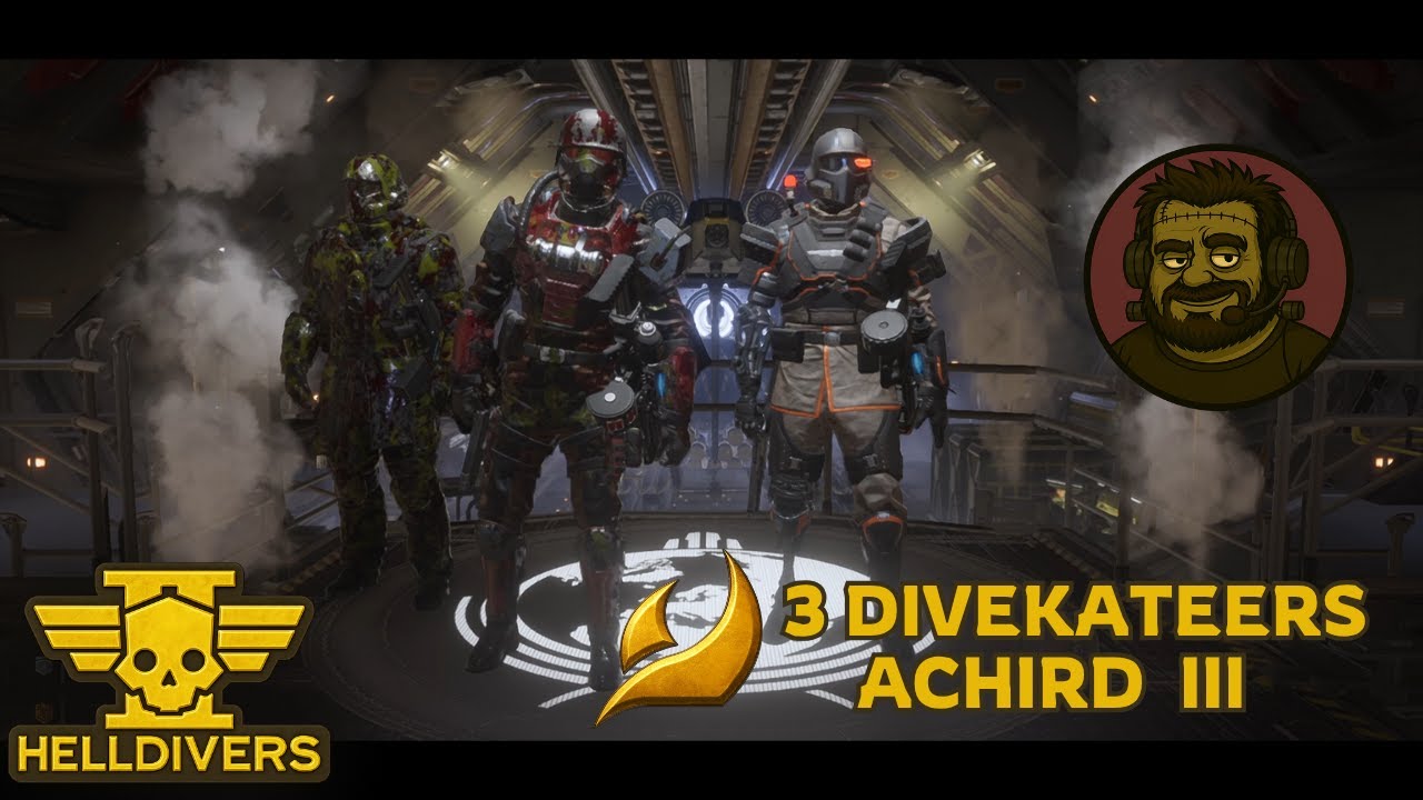 Three Divekateers VS Terminid: ACHIRD III.