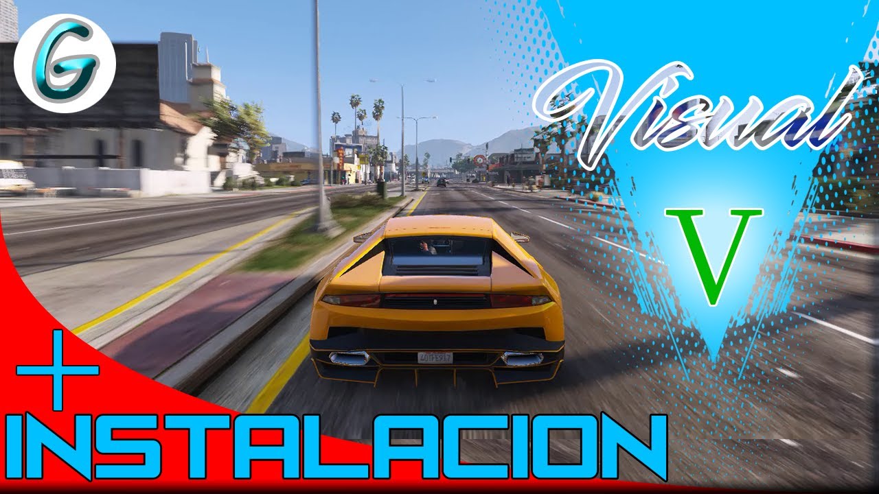 Como Instalar Mod Grafico Visual V - GTA V MODS