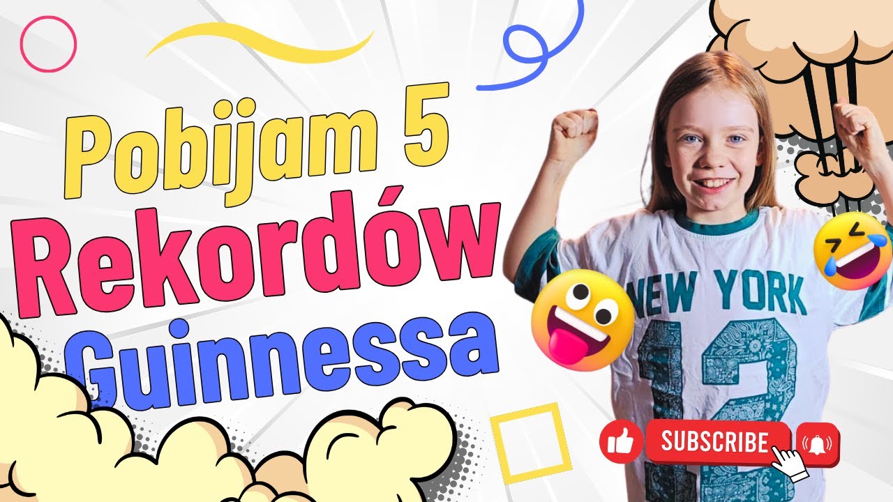 5 SZALONYCH Rekordów Guinnessa – Próbuję je pobić! 🤯