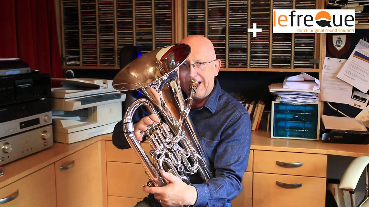 Steven Mead testing  lefreQue on Euphonium