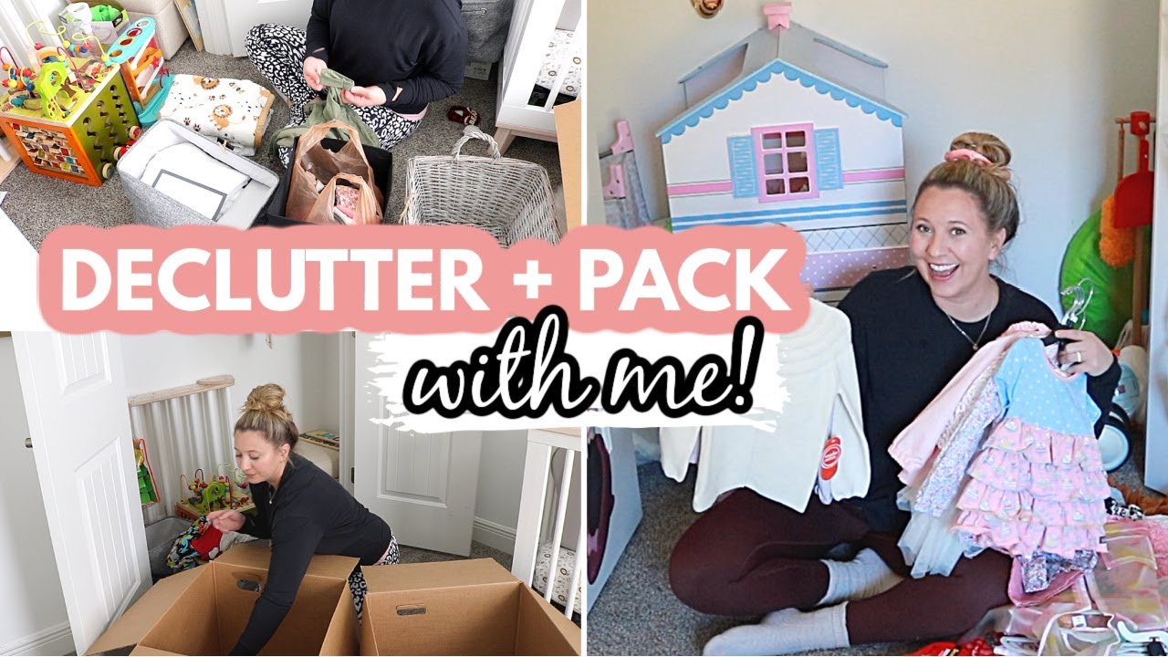 Declutter and Pack with Me! // Kids' Rooms | Jessica Elle