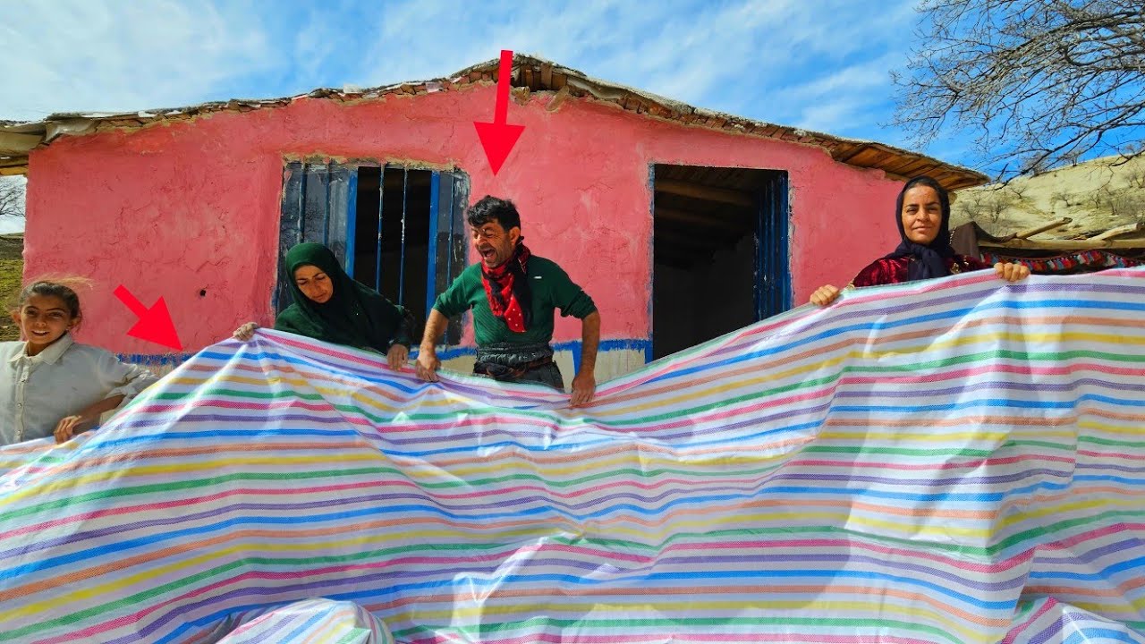 Renovating a Nomadic Home: From Plastering to Painting! 🛖🛠️🌿
