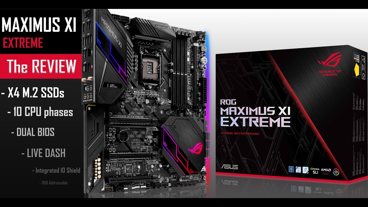 ROG MAXIMUS XI EXTREME : Perfection comes at a cost!