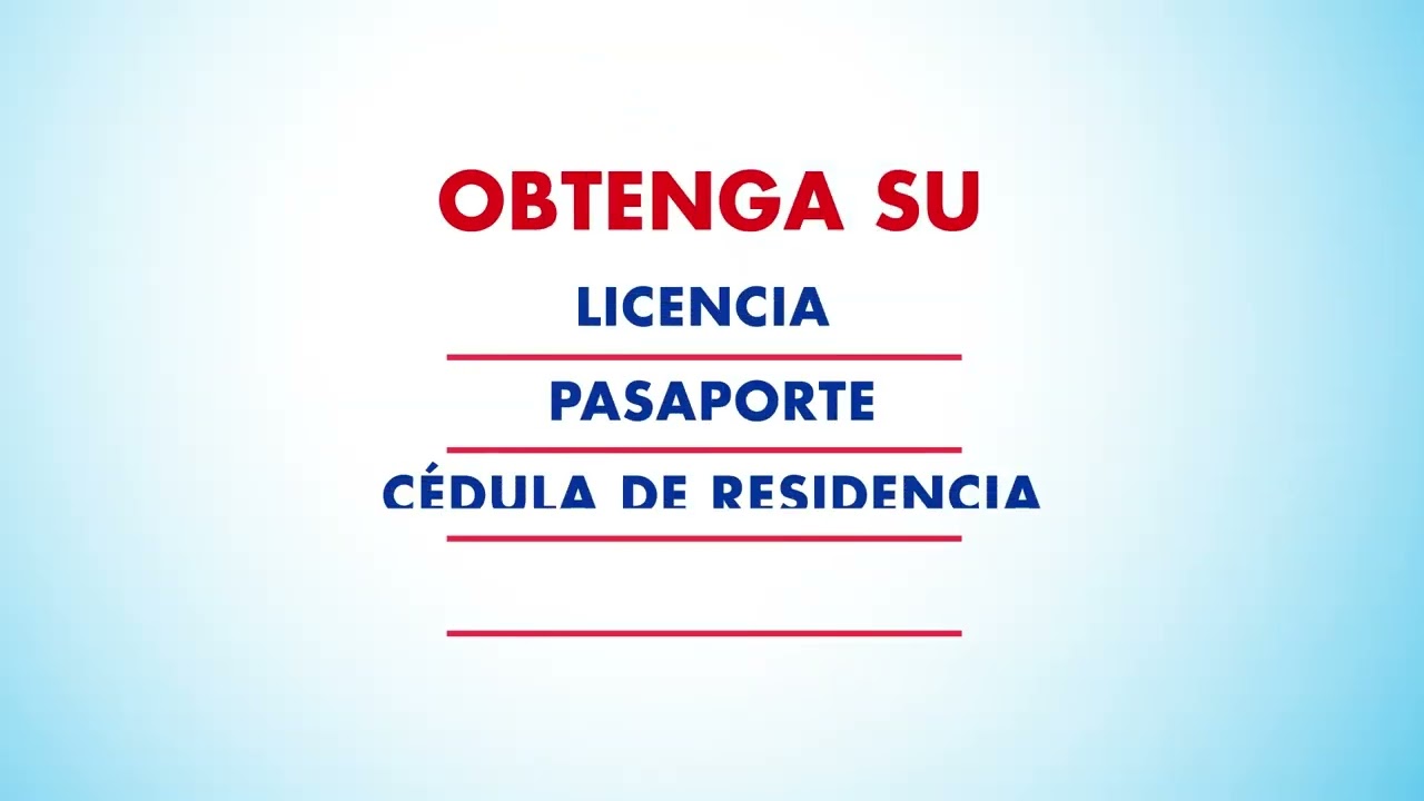 Haga sus tr&aacute;mites de Licencia, Pasaporte, C&eacute;dula de Residencia, Firma Digital y otros