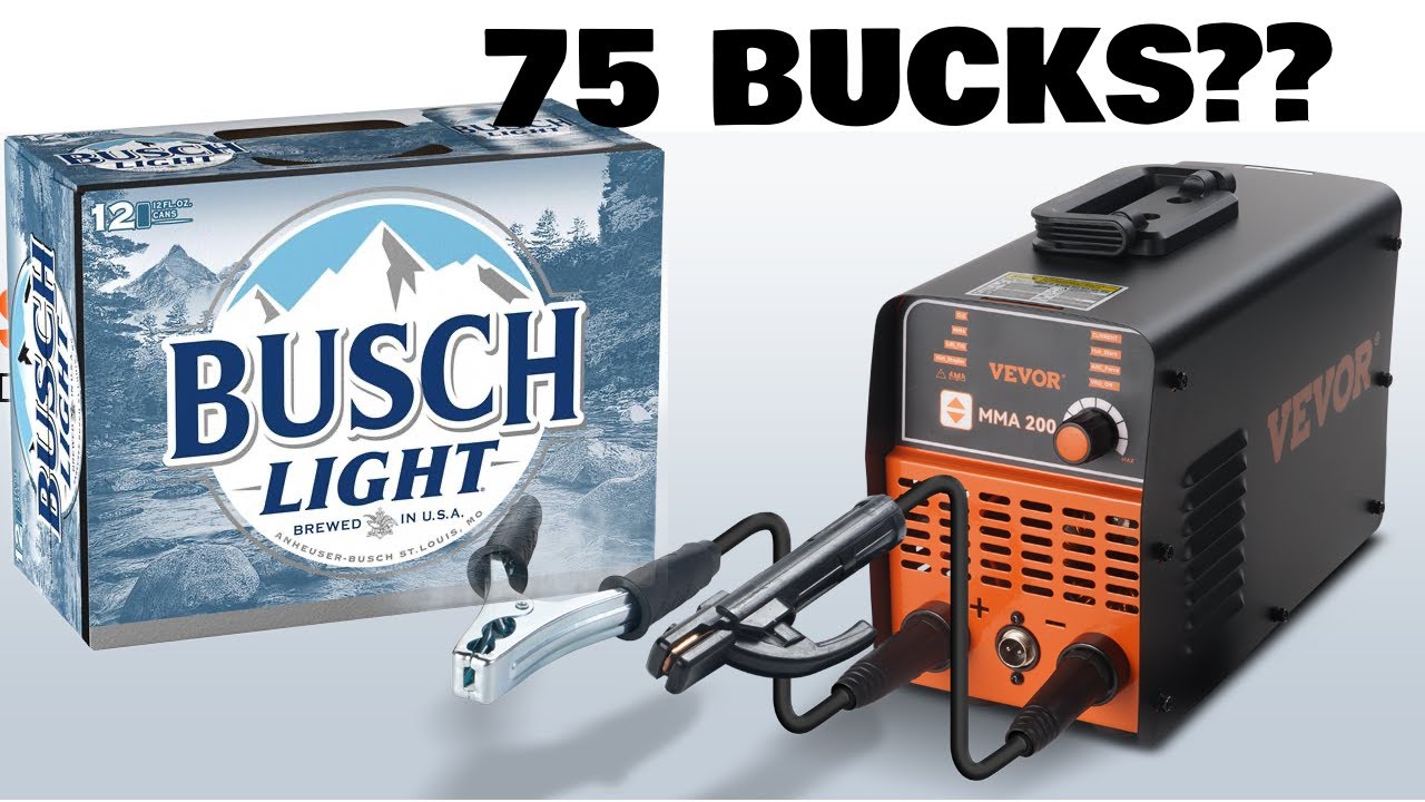 6 MONTH REVIEW: Beer case sized welder. VEVOR 200A