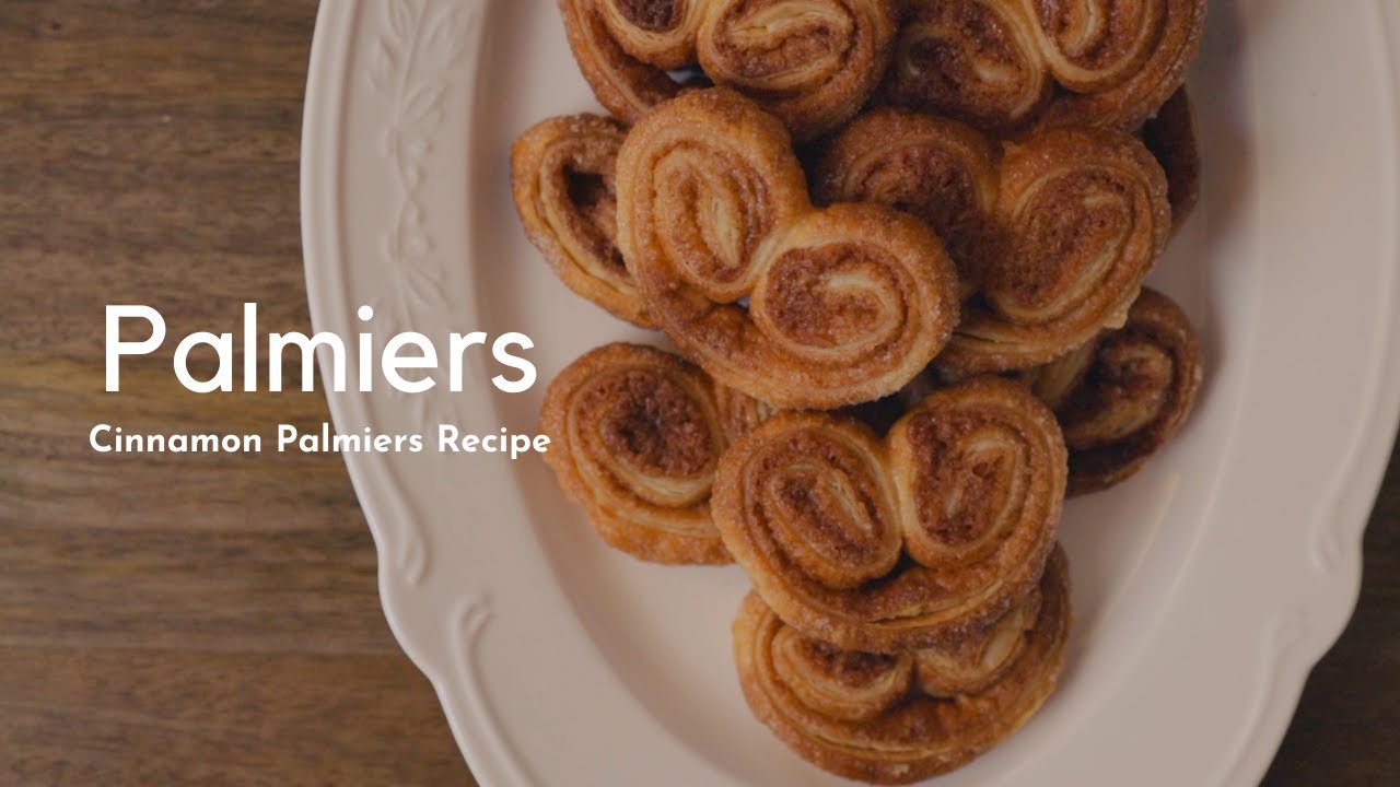Sugar Cinnamon Palmiers | Preparation 10 minutes | CYRIL LIGNAC