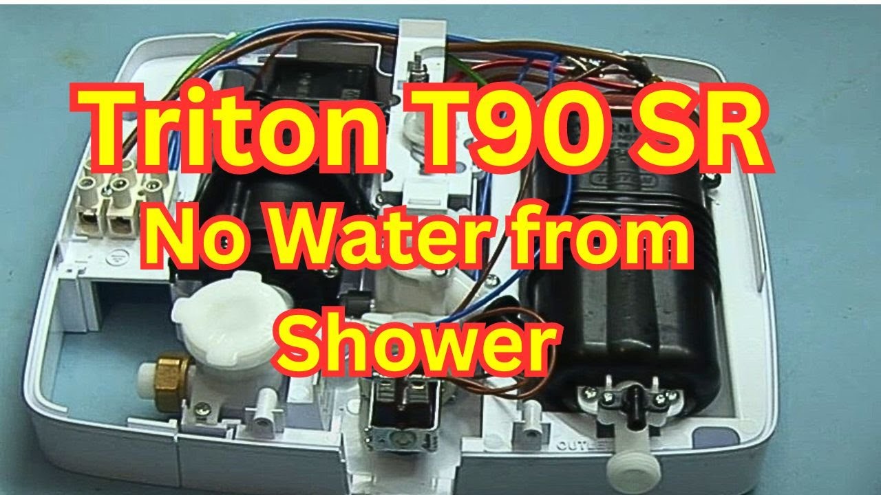 Triton T90 SR Нет воды из душа