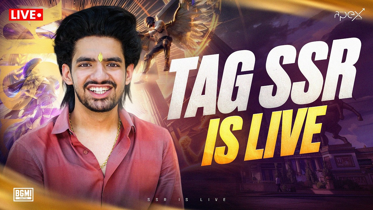 BGMI with Random Talks | SSR is live 🖤
