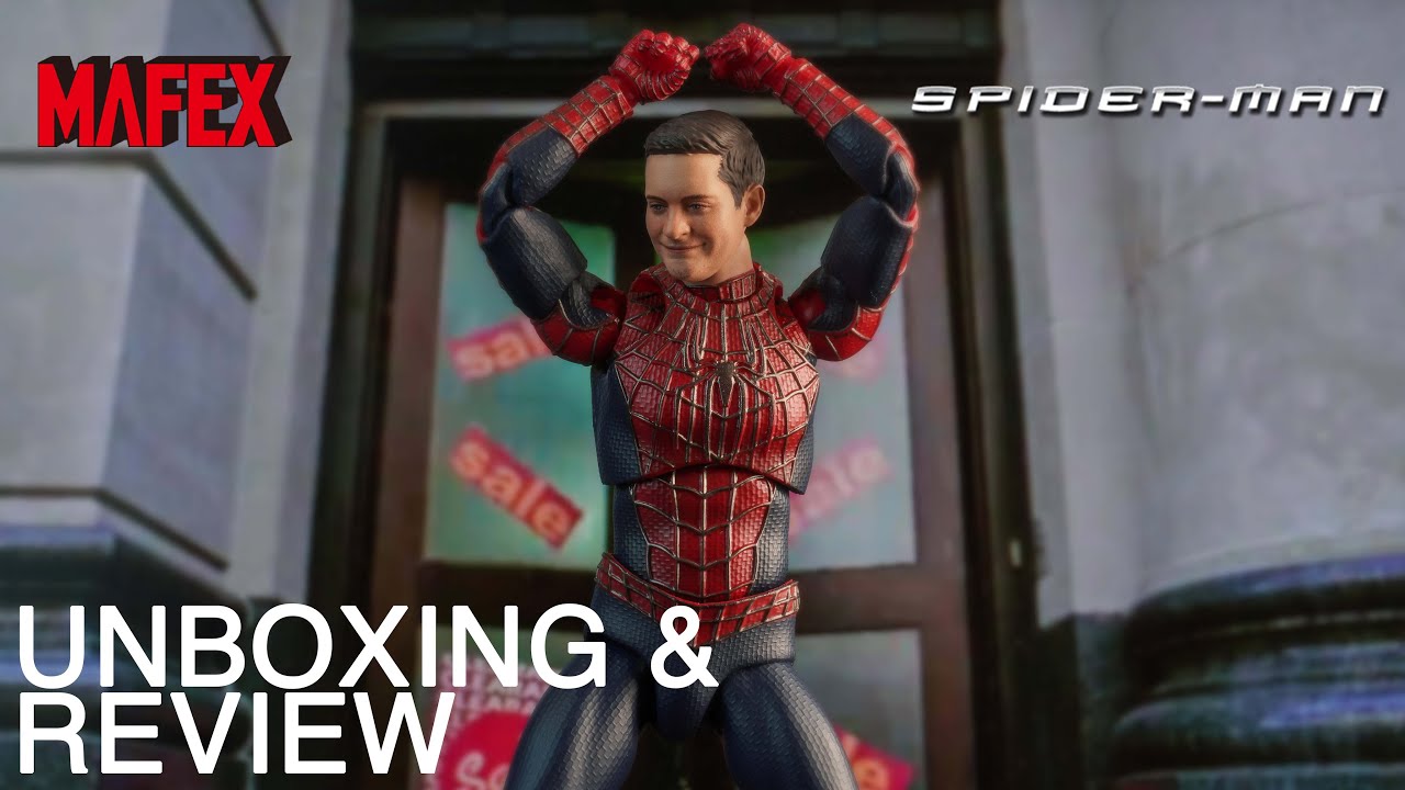 Mafex No.241 Friendly Neighborhood Spider-Man(Tobey Maguire Spider-Man) Unboxing & Review