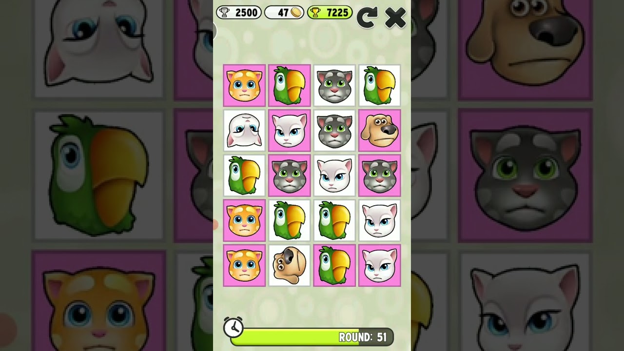 My Talking Tom Old Version | Happy Face | 😱😱😱OMG I BEATED A ROUND 100😱😱😱