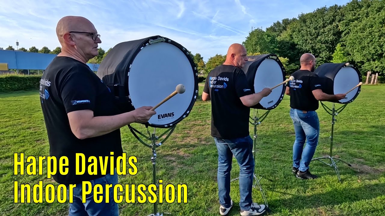 Harpe Davids Indoor Percussion optreden Burgemeester Hoekstrapark Rokkeveen Zoetermeer part 2/3