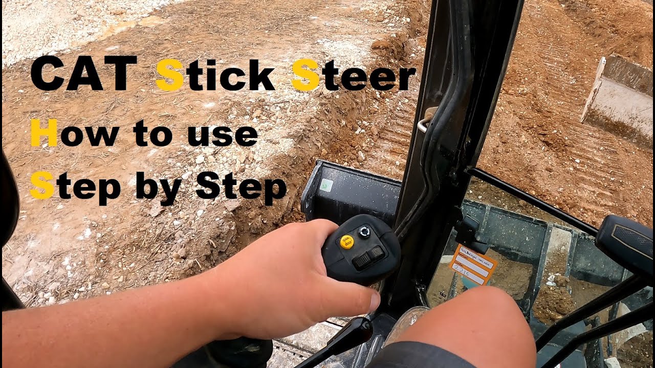 CAT Stick Steer - How to use all features - Step by step guide