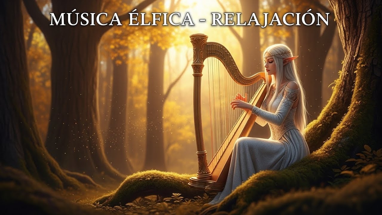 Melodías Élficas para Dormir y Sanar el Alma: Música de Relajación Profunda y Paz Espiritual