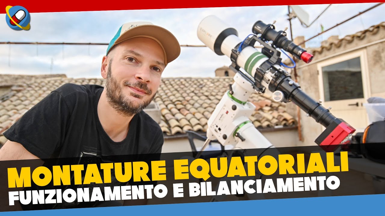 [AUTOGUIDA PERFETTA] Come FUNZIONA e come BILANCIARE una MONTATURA EQUATORIALE.  (EQ6) - Episodio 1