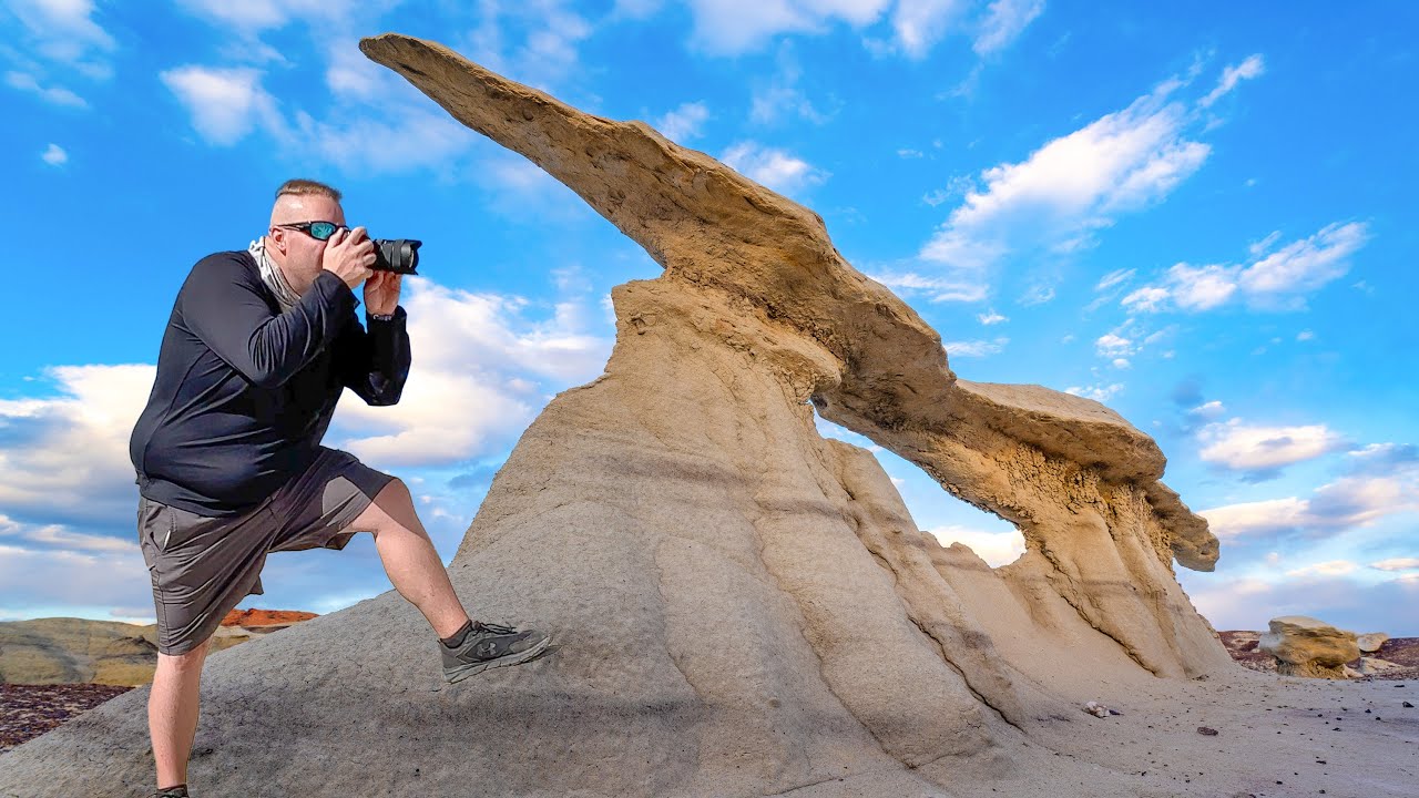 Photographing The Bisti Badlands in New Mexico