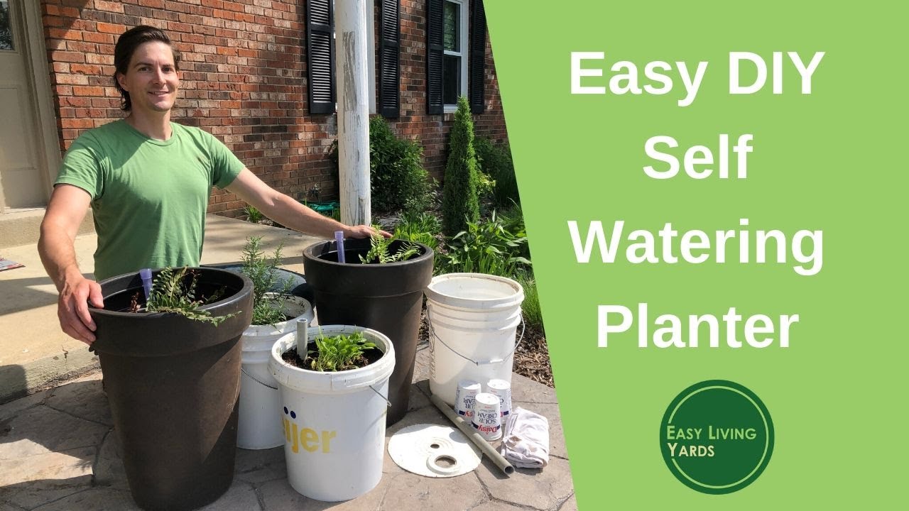 How to make a Self Watering Planter