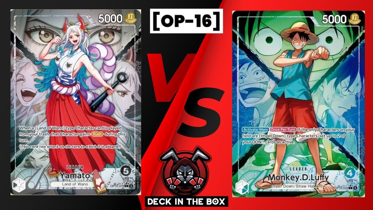 OP16 One Piece Local Tournament Finals Black Yamato vs GU Luffy