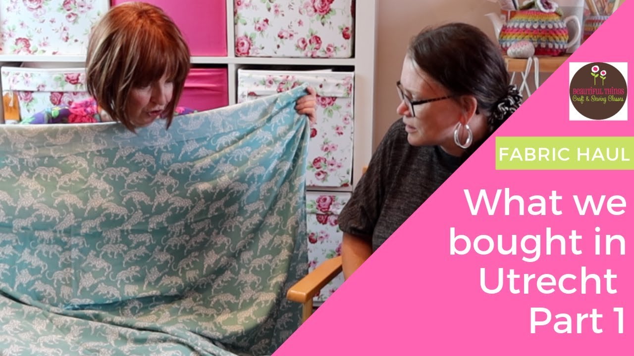 Utrecht fabric haul Part 1 | What Elspeth bought | SEWING HAUL
