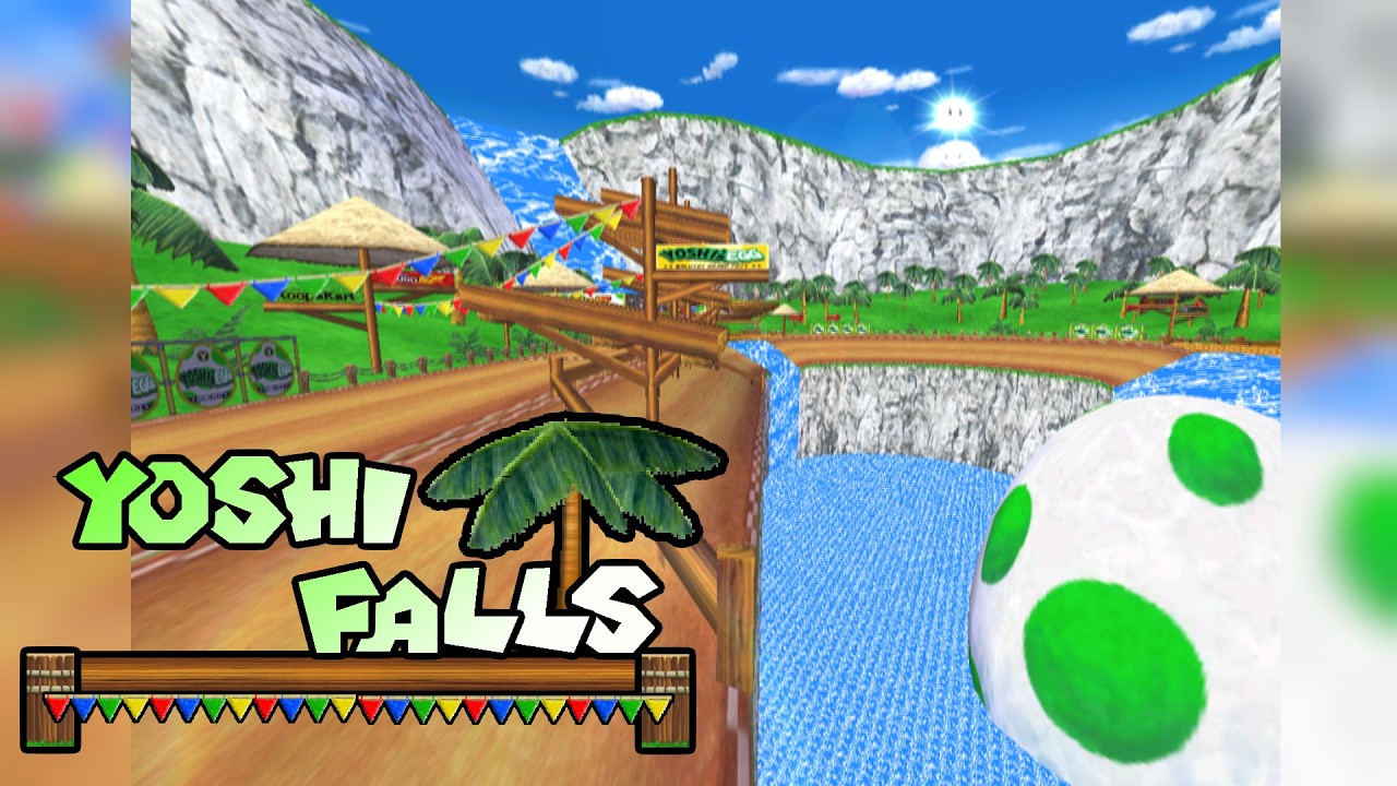DS Yoshi Falls - Mario Kart Double Dash Retro Track GP | Preview