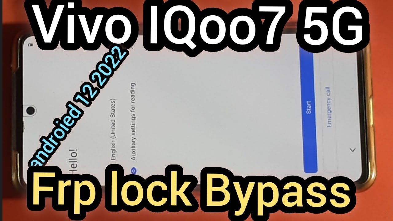 Обход блокировки FRP IQoo7 5G 2022 без ПК iqoo 5G androied 12 обход аккаунта Google 100% рабочий