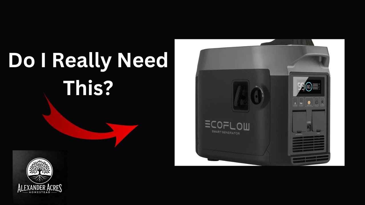 Charging Ecoflow Delta Pro with A Gas Generator You Already Own!!