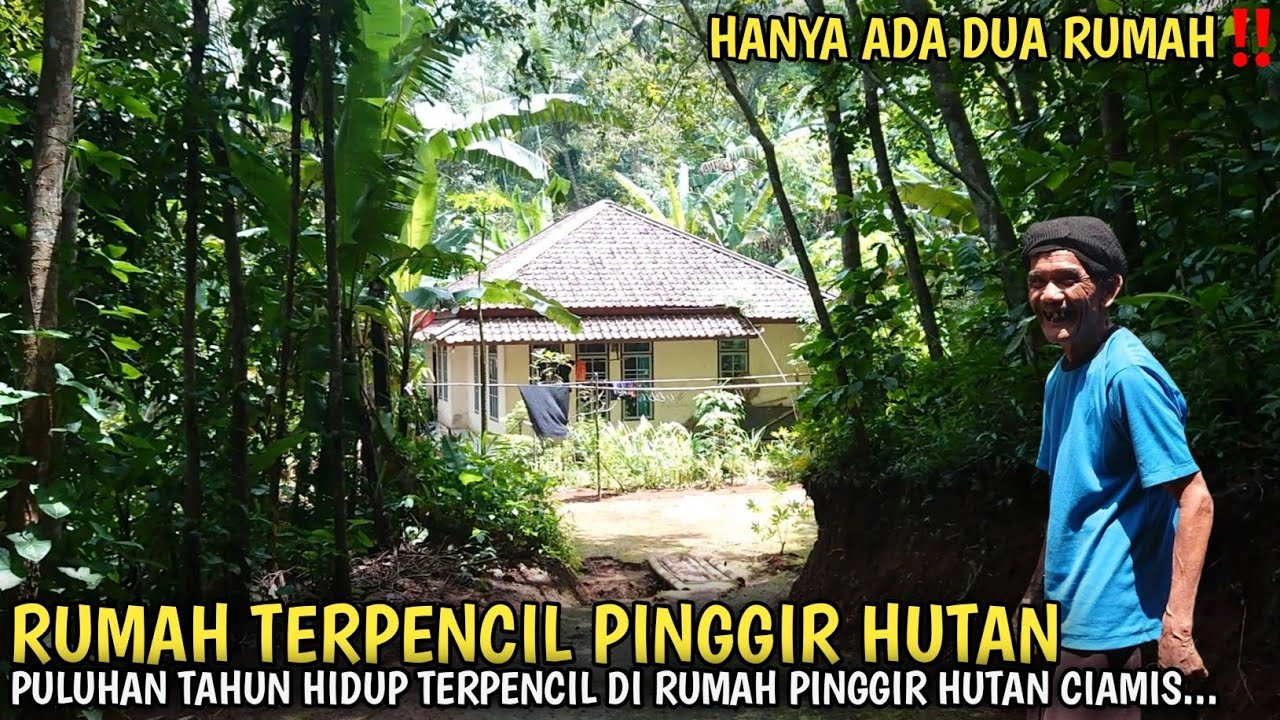 Begitu Sunyi ⁉️ Puluhan Tahun Hidup Terpencil di Rumah Pinggir Hutan Ciamis || Pedesaan Jawa Barat