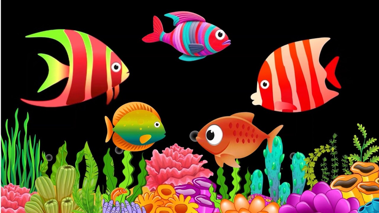 Baby Lullaby🐟Soothing fishes🐟Calming Undersea Animation🐟Aquarium #lullaby #sleepmusic #442