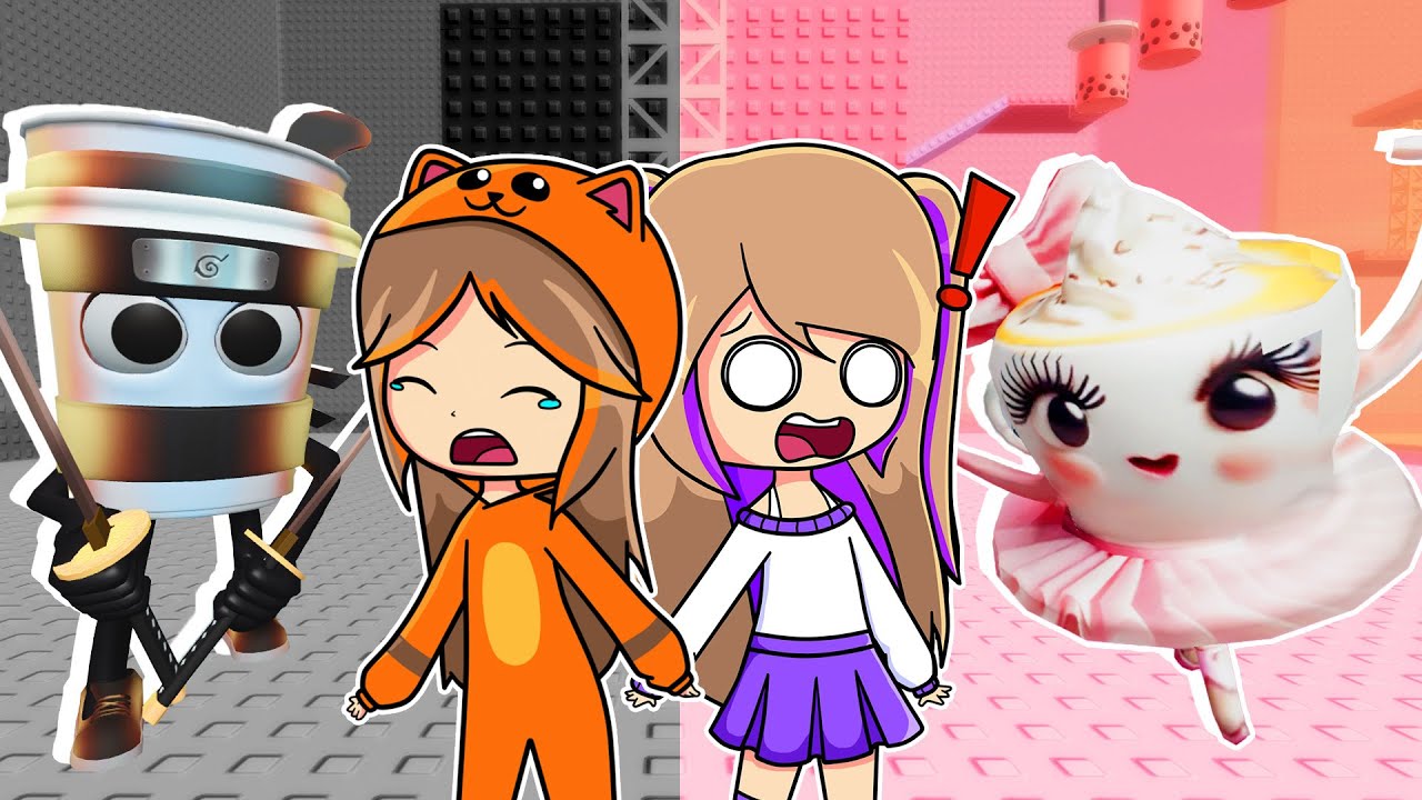 Escapa de la TORRE de BALLERINA y CAPPUCHINO ASSASSINO en Roblox con Mandarina