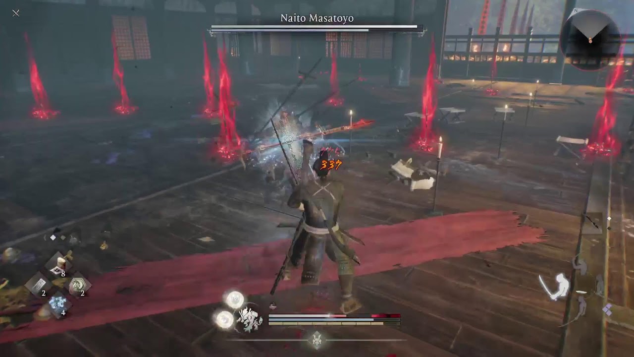 Nioh 3 doing some samurai stuff