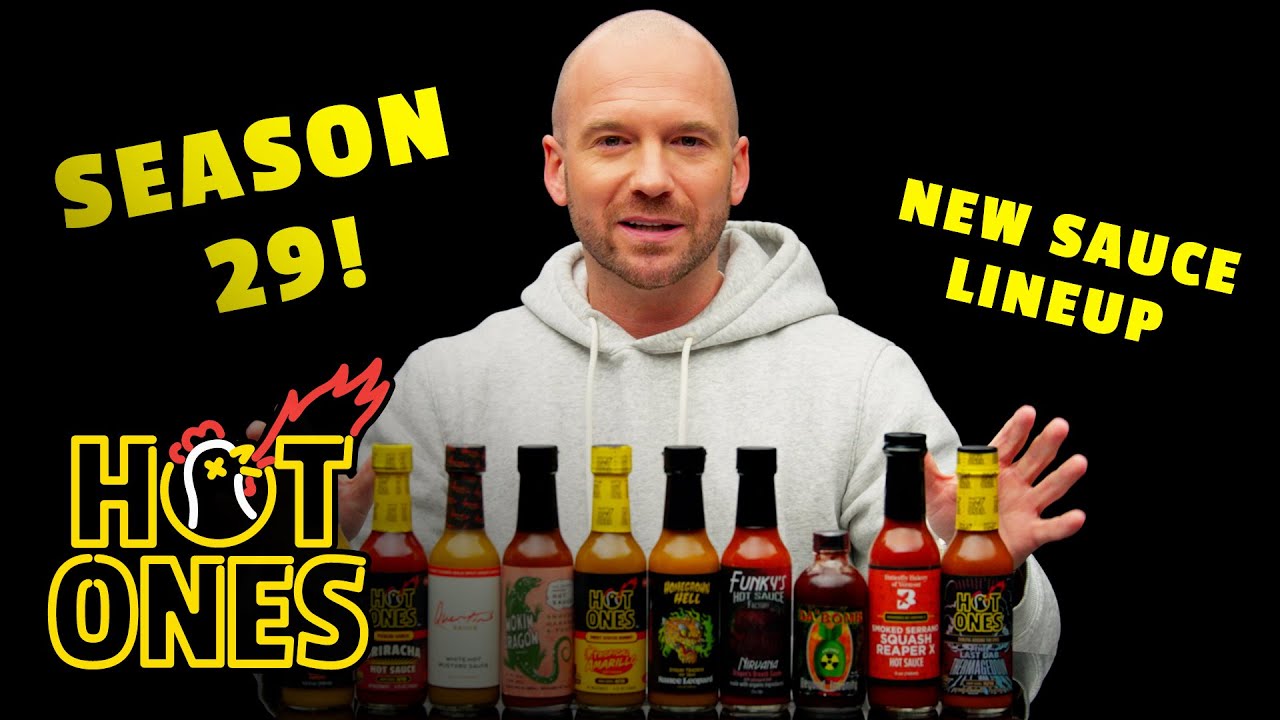 Sean Evans Reveals the Season 29 Hot Sauce Lineup | Hot Ones