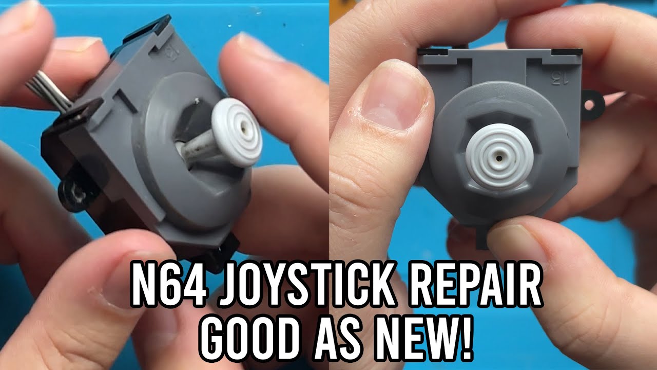 How to Clean/Fix/Repair/Refurbish an Nintendo 64 Joystick From Start to Finish!