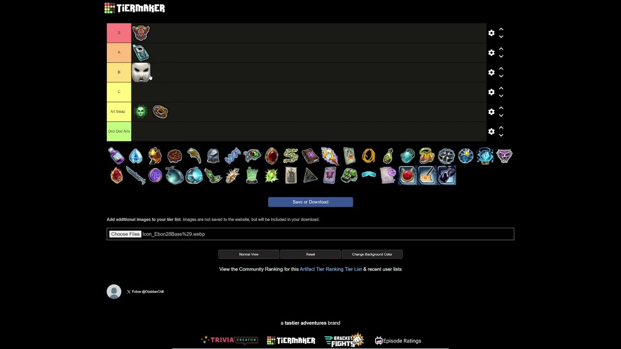 DCUO Artifact Tier List 2024