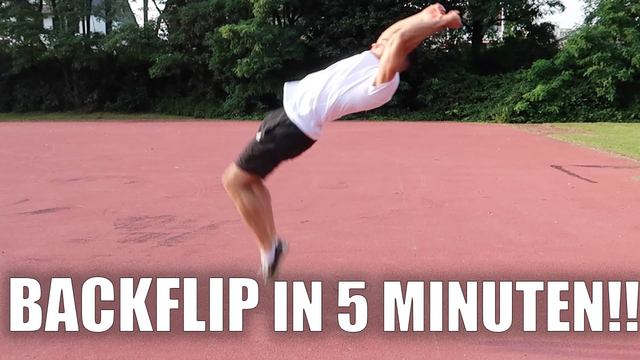 BACKFLIP in 5 Minuten lernen !! | Kelvin und Marvin