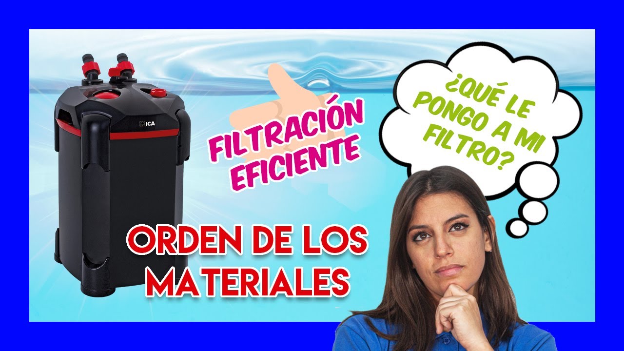 ORDEN IDEAL de los materiales del FILTRO - QUÉ PONER Y EN QUÉ ORDEN PONERLO