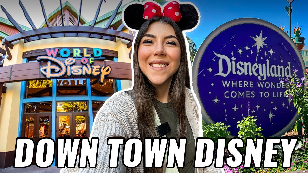 Recorriendo DOWNTOWN Disneyland en CALIFORNIA 🤩✨