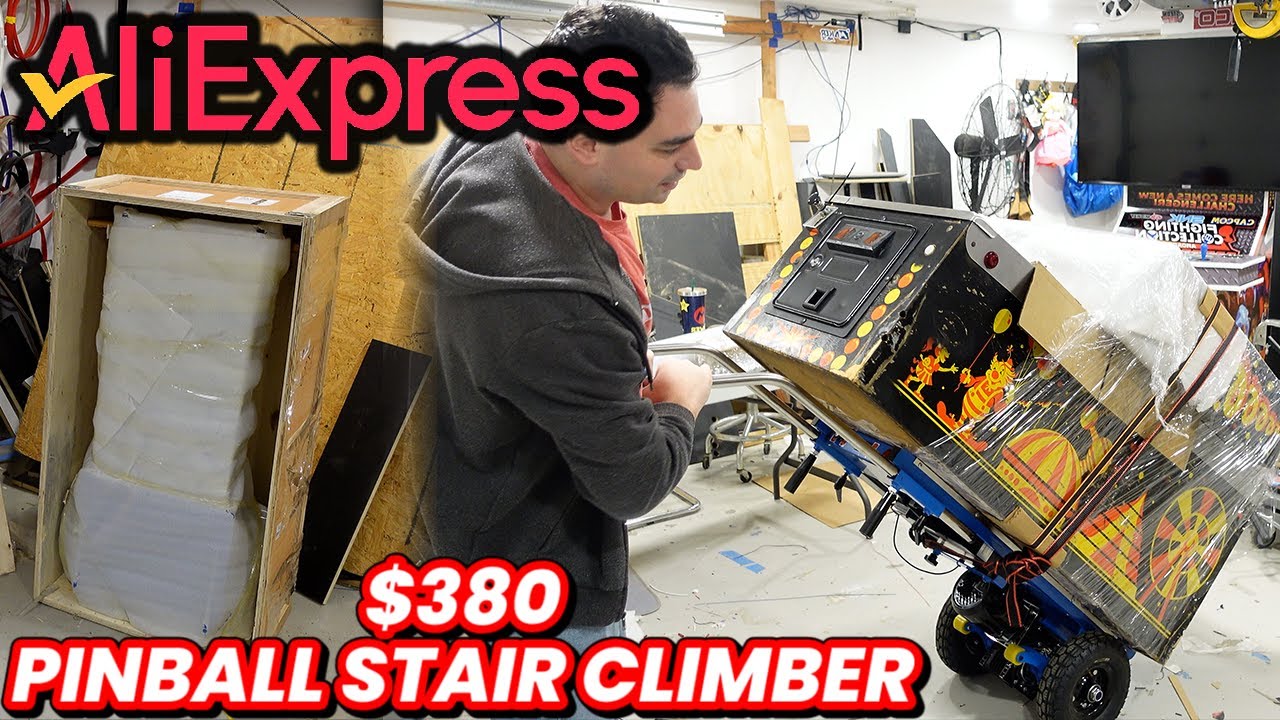 Подъемник для лестницы в стиле пинбола с Aliexpress за 380 долларов?!