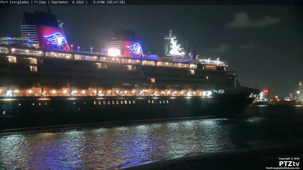 Celebrity Reflection - Disney Magic - Port Everglades Arrivals 9/6/2024