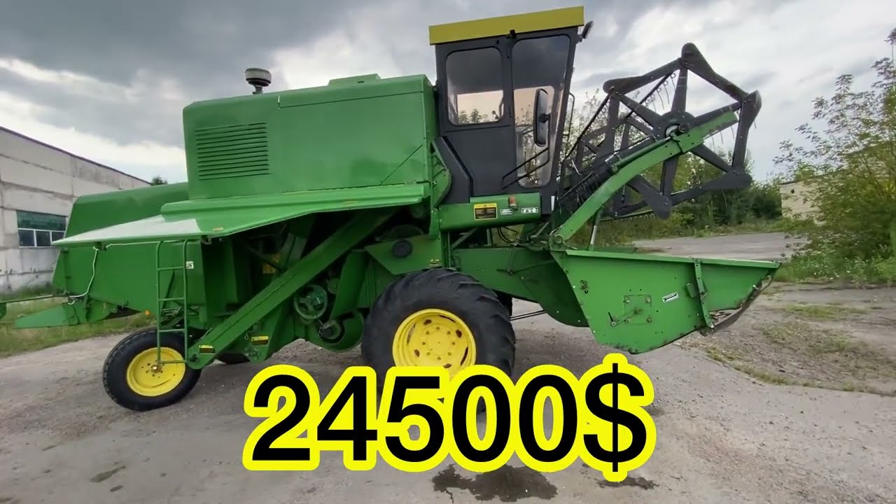 Комбайн для городів! Свіжий та перевірений в полі. John deere 1042