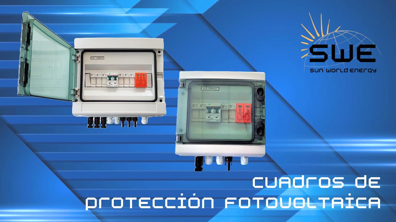 Protege tus instalaciones con éstos Cuadros de Protección Fotovoltaica.
