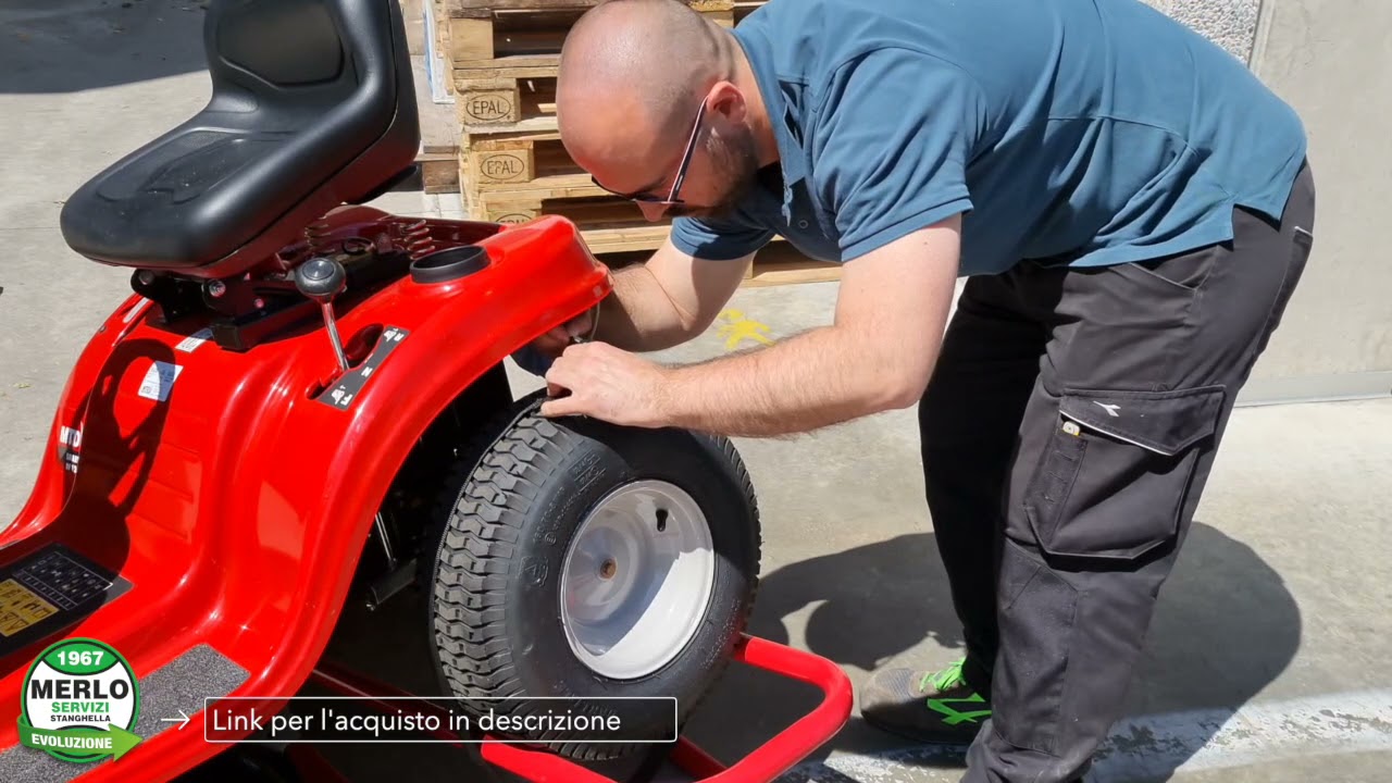 MERLO SERVIZI - Alza trattorino tagliaerba Cliplift sollevatore