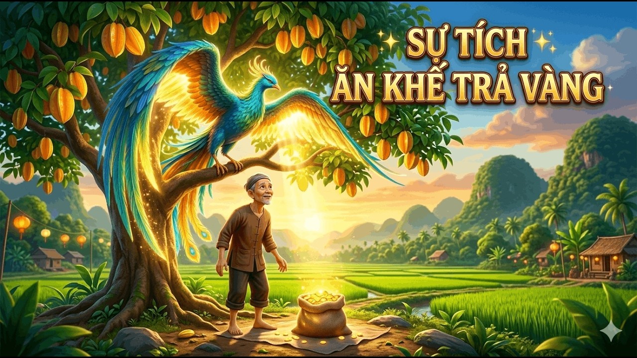 Người Em Nhận Được Vàng Sau Khi Chia Khế | Sự Tích Ăn Khế Trả Vàng