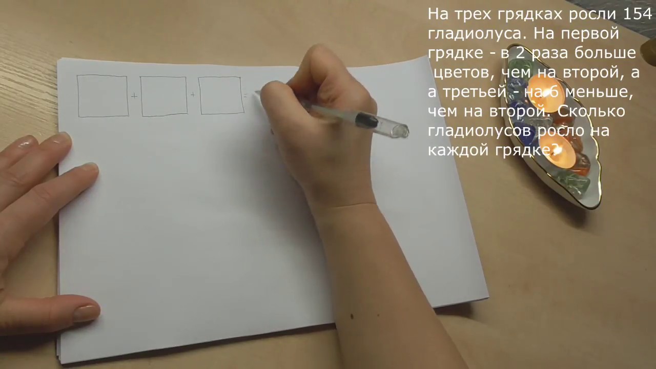 Решение задач с помощью уравнений  7 класс. 2 вариант