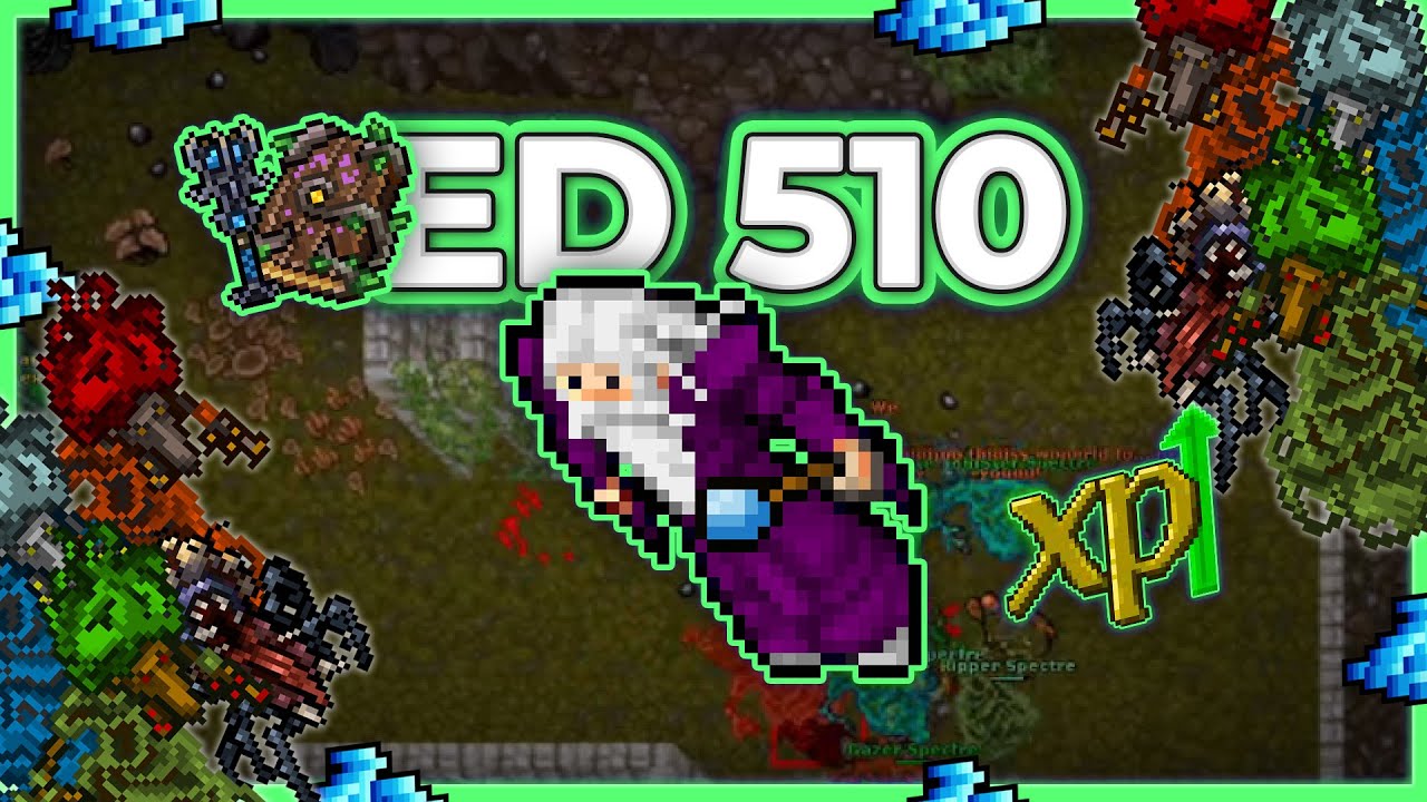 ED 510 + EK 345 Hunt Duo Buried Cathedral 4.2kk/h Raw + 800k Profit - Tibia Hunt [13.21] #tibia