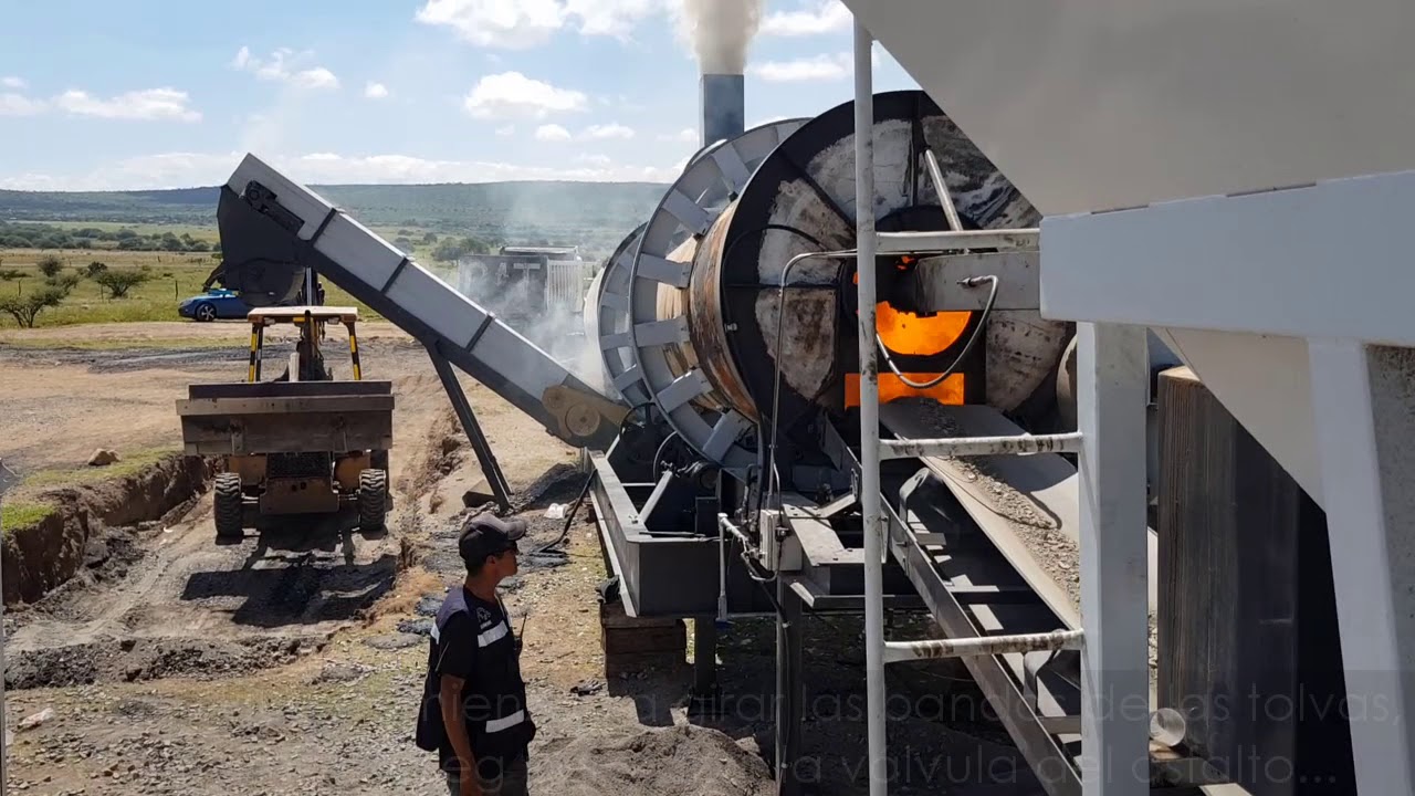 Planta de Asfalto marca TESEMEX versión SIMPLEX