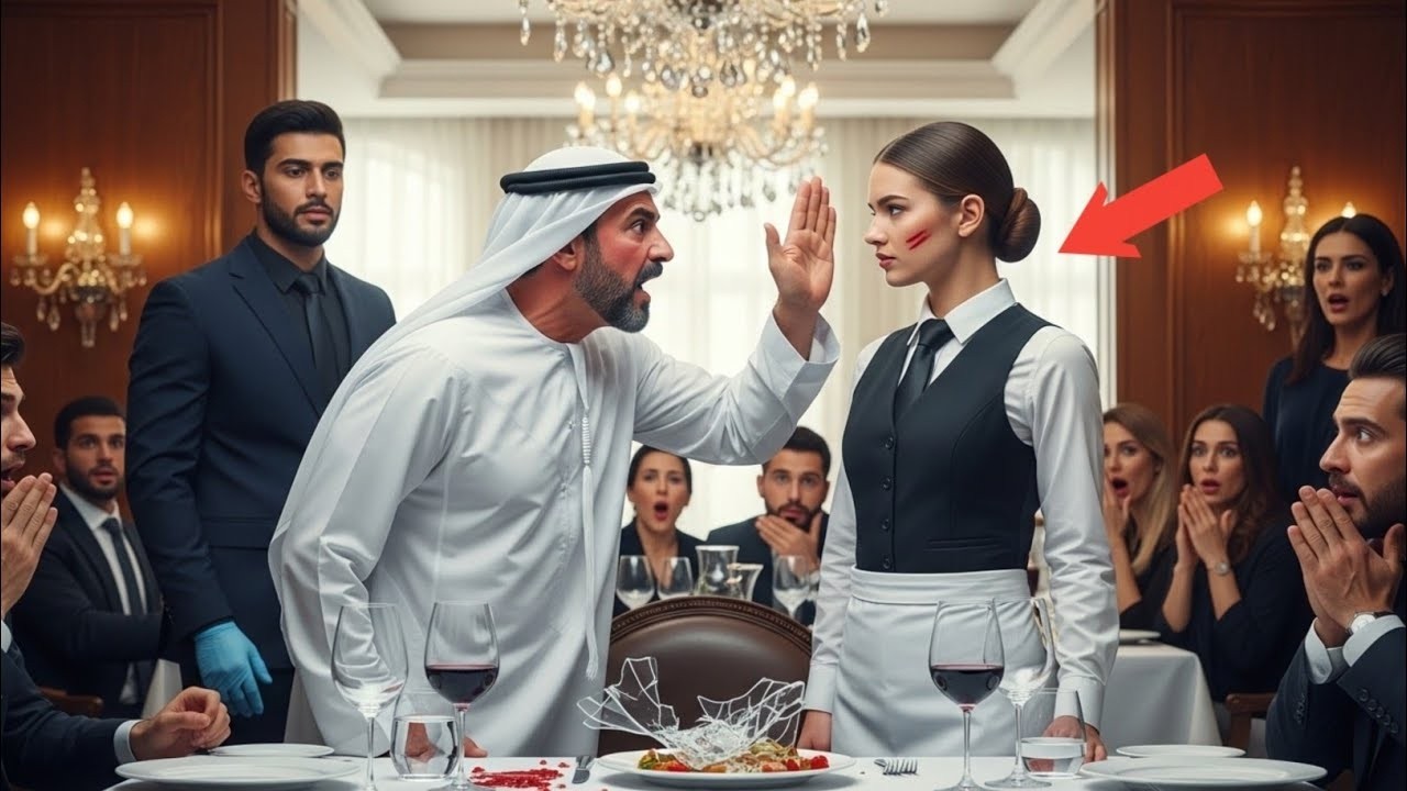 Il la gifle devant tout le restaurant… sa réponse le réduit au silence