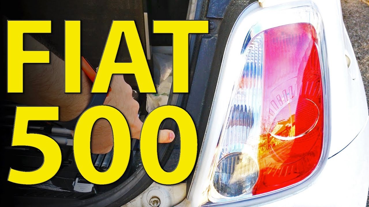 Fiat 500 Cambiare Lampadina Fanale Posteriore
